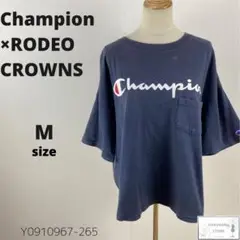 Champion×RODEO CROWNS コラボ ショートスリーブTシャツ M