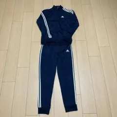 addidas ジャージ セットアップ 上下セット M ネイビー