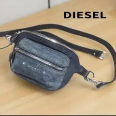 DIESEL ウエストバッグ ボディバッグ ポーチ デニム アウトドア秋/320