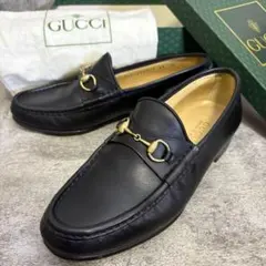 GUCCI グッチ スエード ホースビットローファー 【新品未使用】34.5 S 