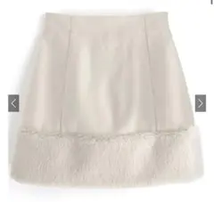 ファー ミニスカート