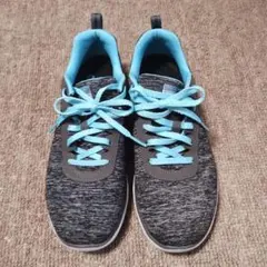 Skechers Go Walk グレー/ブルー スニーカー