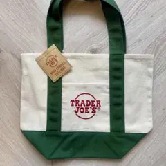 TRADER JOE'S トレーダージョーズ ミニトート 緑