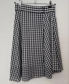 【swingle】ギンガムチェック フレアスカート