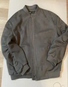 スエード ブルゾン