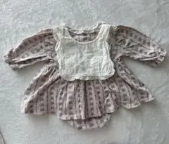 mamaraku フリルベスト付きロンパースセット