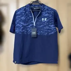 UNDER ARMOUR 野球用ハーフジップシャツ YLGのサムネイル