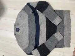 AMERICAN EAGLE ストライプニットセーター