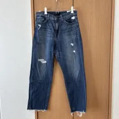 UNIQLO JEANS ダメージデニム ストレート