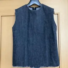 ミラオーウェン　トップス　ノースリーブ　夏　ジーンズ生地