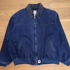 Carhartt　サンタフェジャケット　J14ブルー　激レア色　鬼フェード 希少カラーcarharttサンタフェジャケット J14 MOS XLサイズ - メルカリ
