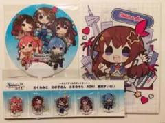 ホロシティ 0期生セット （クリアファイル、ミニアクリルスタンド、うちわ）