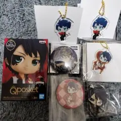 ツイステ デュース Qposket 缶バッジ アクキー