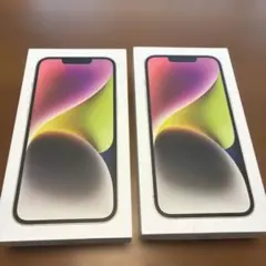 Apple iPhone 14 パッケージ 箱(空) ２セット
