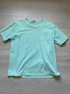 Champion T1011 ポケットTシャツ ライトグリーン L