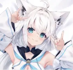 c104】白上フブキ 等身大タペストリー ホロライブ 凪白みと - メルカリ