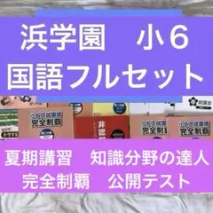 ②浜学園 国語 理科 暗記カード 男子最難関7冠特訓 漢字 入試必出暗記