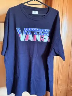 VANS ロゴプリント Tシャツ 黒
