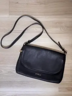 【FURLA】ショルダーバッグ ブラック レザー
