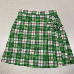 美品♡メゾピアノ♡チェック柄スカート　平成 女児　150 Mサイズ￼