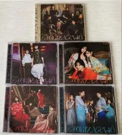 乃木坂46・Monopoly 通常盤+初回盤ABCD 5枚セット