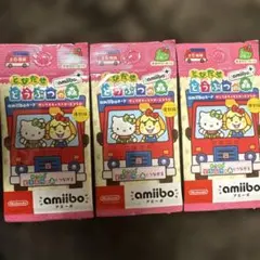 とびだせどうぶつの森amiibo+カード サンリオキャラクターズコラボ 3パック