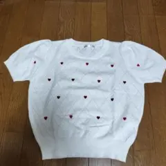 ナイスクラップ　半袖セーター