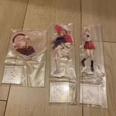 1番くじ　しぐれうい　H賞アクリルスタンド3点セット