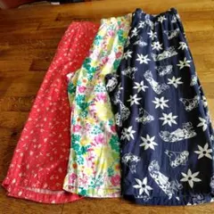 ユニクロカラフル リラコ3点セット