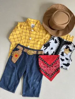 US ディズニー公式　ウッディ コスチュームセット 18-24M