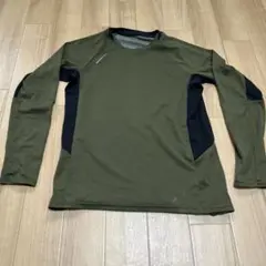 ZERO DRY 長袖アンダーシャツ オリーブグリーン