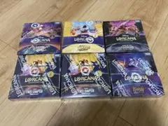 Disney Lorcana ロルカナ　6箱セットシュリンク付き