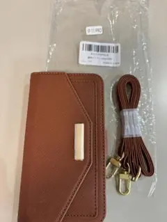 iPhone 11 Pro 手帳型ケース ブラウン