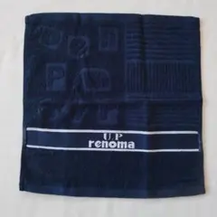 renoma ネイビー タオルハンカチ