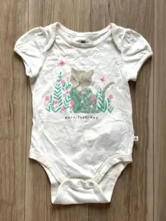 baby GAP 猫プリントロンパース 12-18ヶ月