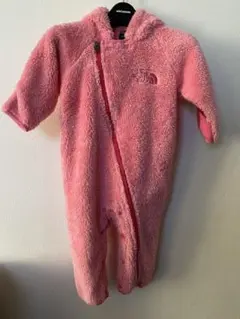 A*K様 ノースフェイス フリースロンパース アウター 防寒 ピンク【8090】