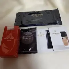 ベネフィーク　セラム〈美容液〉15mlとクレドポーボーテ　サンプル4点