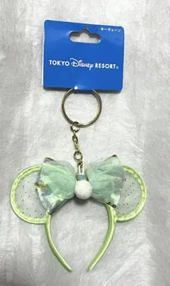 ディズニー　ファンタジースプリングス ティンカーベルカチューシャ キーチェーン