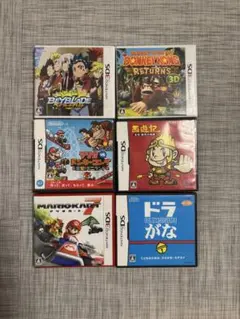 ニンテンドー3DS ソフト6本セット マリオカート7 ドンキーコング
