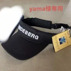 J.LINDEBERG バイザー 57〜59cm ネイビー ブラック 2色セット