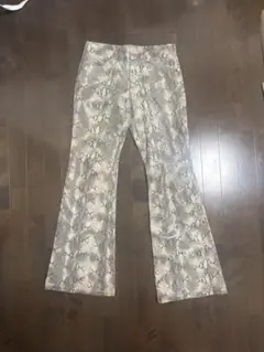 Tornado Mart coated flare denim archive