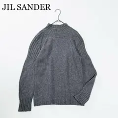 ジルサンダー カシミヤ混 変形 ニットセーター ジルサンダーセーター