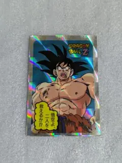 本日限定価格】ドラゴンボールZ キラカード 両面ブロマイド 孫悟空