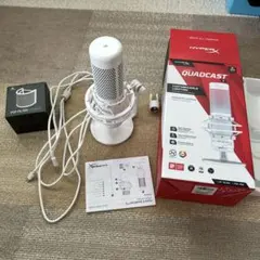 HyperX ハイパーエックスQuadCast S コンデンサーマイク ホワイト