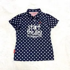 le coq sportif ルコック ドット柄　ポロシャツ　半袖