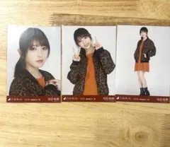 乃木坂46 与田祐希 2019.January-Ⅲ-アニマル柄　生写真コンプ