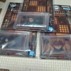 一番鬼滅の刃　E賞 アクリルキーホルダー 3個セット