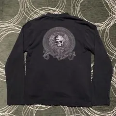 Custom culture emo skull cardigan y2kのサムネイル