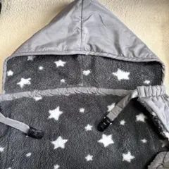 HOT BISCUITS フード付き星柄フリース