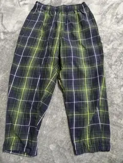 gu キッズ　チェックパンツ　120